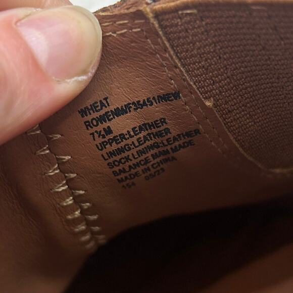 Revolve House of Harlow Brown Leather Slip On Heeled Mule 7.5 Western - Picture 7 of 9
